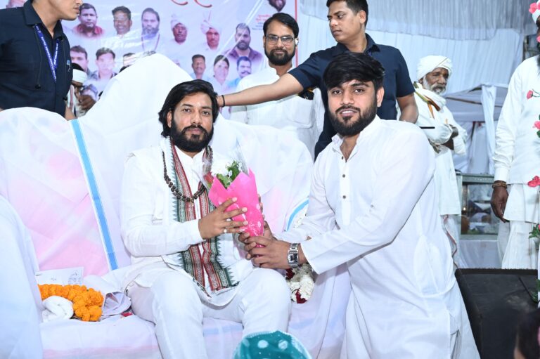 सरगांव में कैबिनेट मंत्री गुरु खुशवंत साहेब का भव्य स्वागत